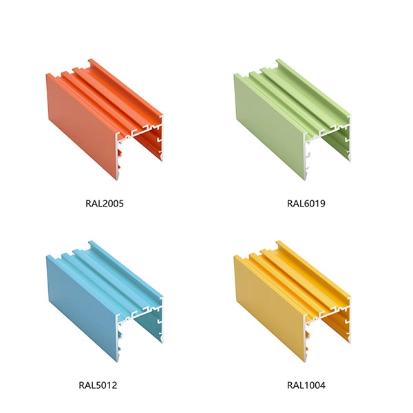 custom colorful led profile