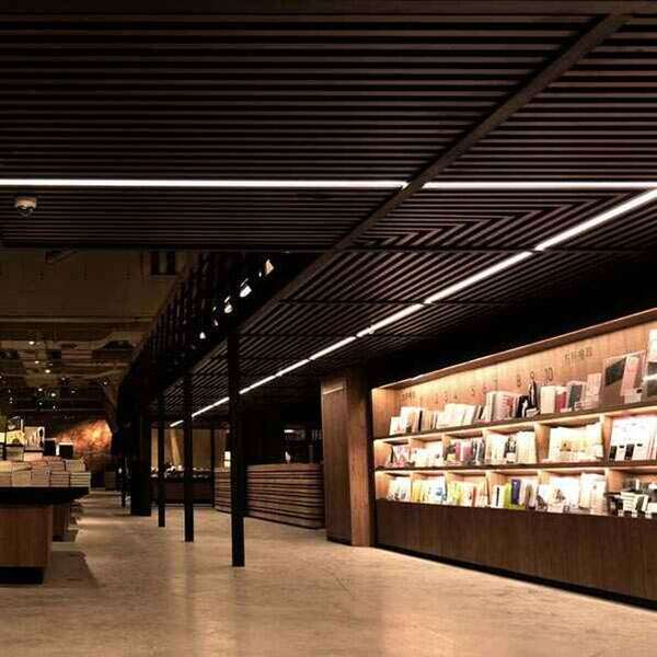 led profile library lighting