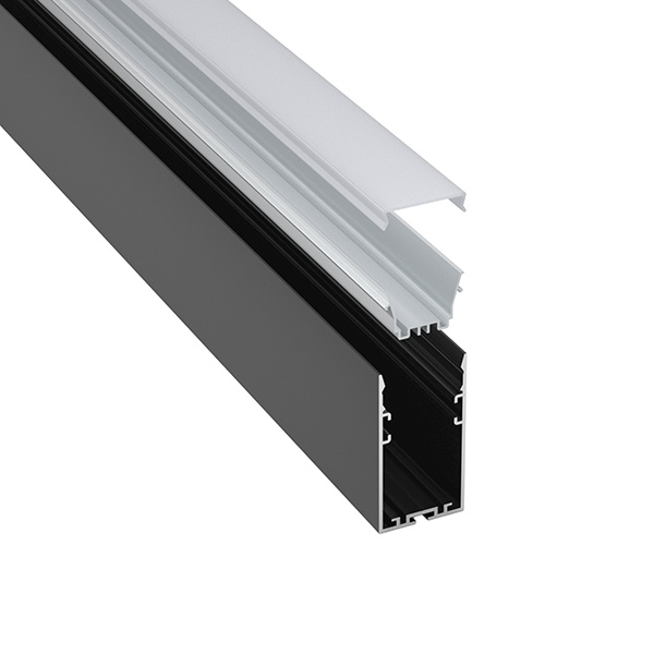 led profile with movable inner plate