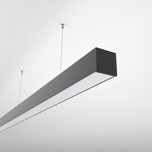 suspeneded led profile black