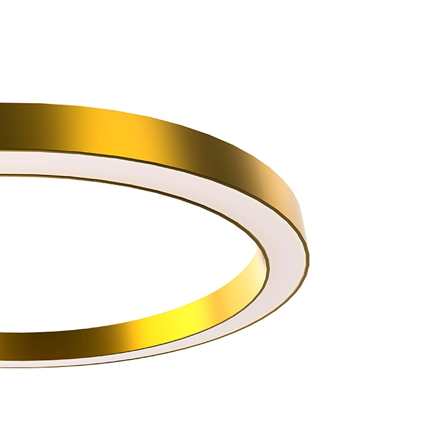 Golden colour LED circular profile